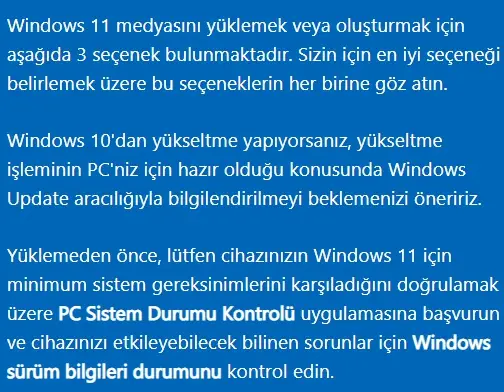 Windows 11 flash diskten yukleme 1