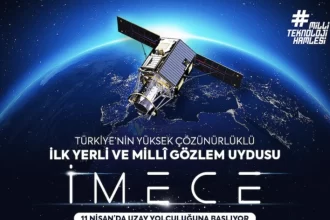 Turkiye nin Yerli Gozlem Uydusu iMECE