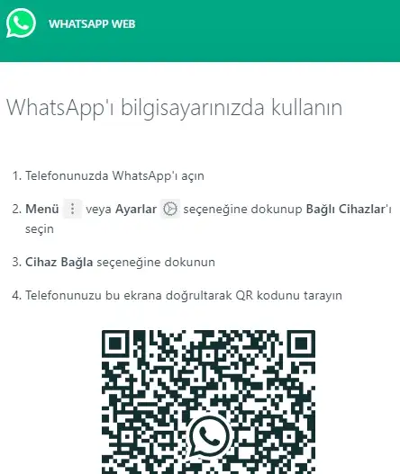 WhatsApp Web calismiyor 3