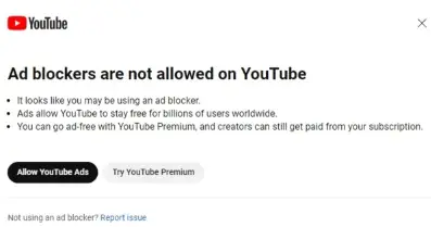 YouTube Reklam Engelleyicileri Yasakliyor 2