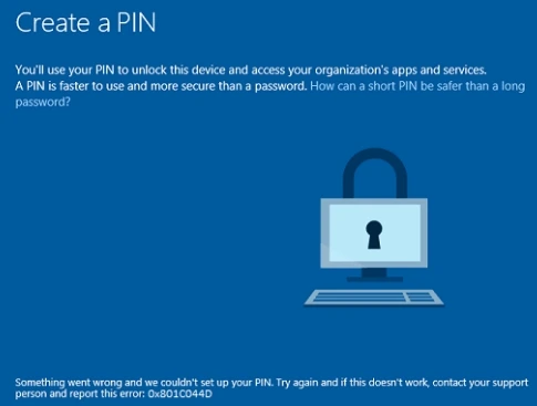 Windows 10 PiN iniz kullanilamiyor 3